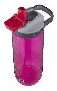 Squeeze Rubbermaid Tritan Newl Leak Proof Bico Canudo Rosa