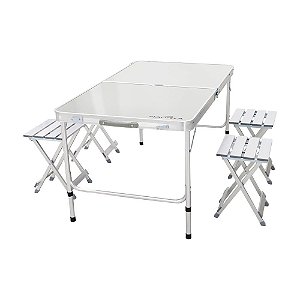 Conjunto Mesa e Banquetas Dobráveis Royal - NTK