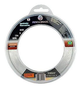 Linha Mono Aqualeader Fluorcoating - 0,47mm/60m/30lb