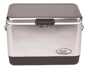 Cooler Caixa Térmico Coleman Aço Inoxidável 54qt / 51,1L