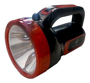 Lanterna Holofote Portátil Recarregável Yaha Bivolt 1 Led 3w