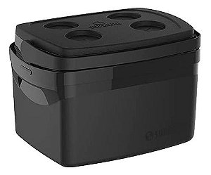 Cooler Caixa Termica Tropical 12 Litros Preto - Soprano