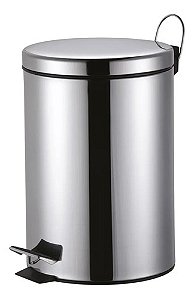 Lixeira Aço Inox com Pedal 12L - KALA