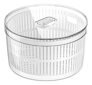 Organizador Clear Fresh Circular 5,5L Natural - OU