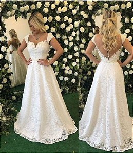 163 Vestido princesa com camadas