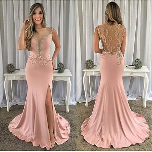 vestido de madrinha modelo sereia