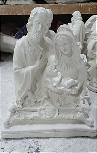Sagrada Familia 35cm - Gesso Cru