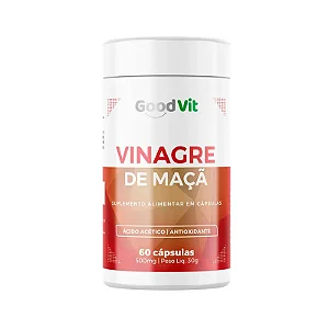 Vinagre de Maça 500 mg C/ 60 Cápsulas