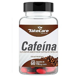 Cafeína 750 mg c/ 60 Cápsulas