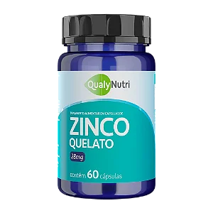 Zinco Quelato 28 mg c/ 60 Cápsulas