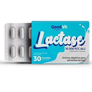 Lactase 10.000 FCC c/ 30 Cápsulas
