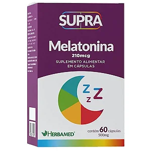 Melatonina 210 mcg c/ 60 Cápsulas