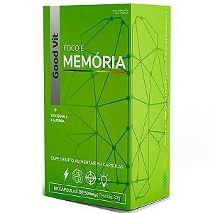 Foco e Memória c/ 60 Cápsulas