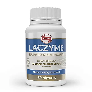 Laczyme 10.000 UFCC c/ 60 Cápsulas