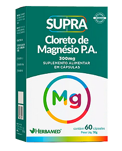 Cloreto de Magnésio P.A. 300 mg c/ 60 Cápsulas