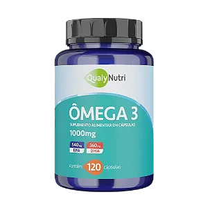 Ômega 3 1000 mg c/ 120 Cápsulas