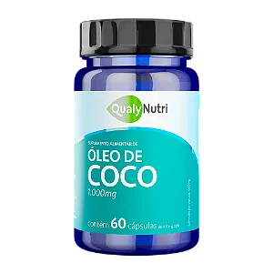 Óleo de coco 1000 mg c/ 60 Cápsulas