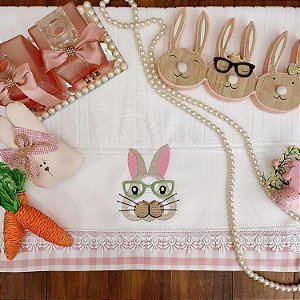 TOALHA DE ROSTO AVULSO BORDADO PÁSCOA - 102