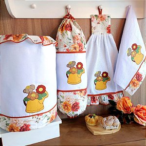 KIT COZINHA 4 PEÇAS, REGADOR.