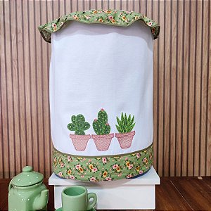 CAPA GALÃO 20 LITROS – SUCULENTAS, 92cm x 42cm.