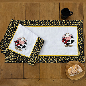 Caminho de Mesa Especial – MIMOSA, 1.10 X 40CM