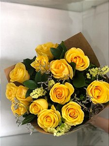 Buquê de Rosas Amarelas