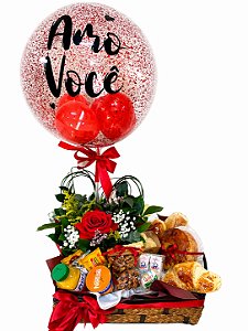 Bandeja Café Amor com Balão