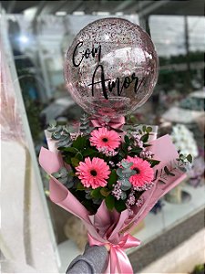Ballons Flowers Gerberas