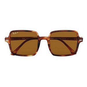 Óculos de Sol Ray-Ban RB1973 Square marrom tartaruga