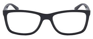 Óculos de Grau Ray-Ban RX7027L Preto Brilhante - 2000/56