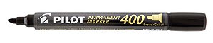 MARCADOR PERMANENTE PILOT MARKER 400 PRETO – PONTA CHANFRADA