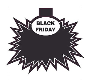 SPLASH BLACK FRIDAY 20X23CM C/ABA C/100UN
