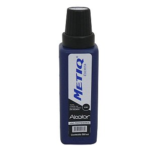Tinta Alcolor Metiq 500ml Preta