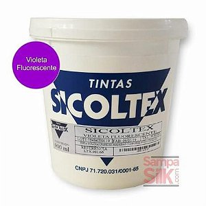 TINTA LATEX SICOLTEX VIOLETA FLUORESCENTE 900ML