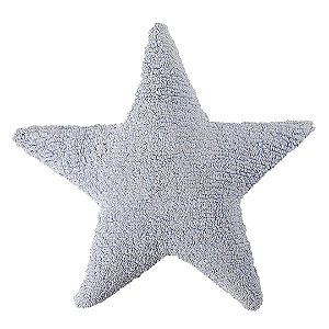 ALMOFADA ESTRELA 50 X 50 CM LORENA CANALS AZUL