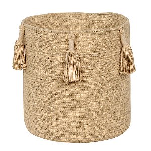 CESTO 30 X 30 X 30 CM LORENA CANALS WOODY HONEY