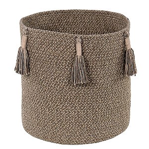 CESTO 30 X 30 X 30 CM LORENA CANALS WOODY SOIL BROWN