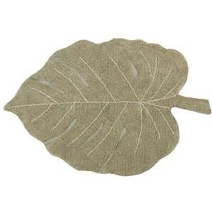 TAPETE INFANTIL MONSTERA OLIVE 120X180 LORENA CANALS