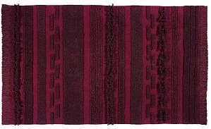 TAPETE INFANTIL 140 X 200 CM LORENA CANALS AR SAVANA RED