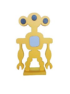 ADORNO ROBO AMARELO HONG DECOR