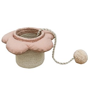 Mini Cesto Lorena Canals Toy Flower  15 x 10 cm