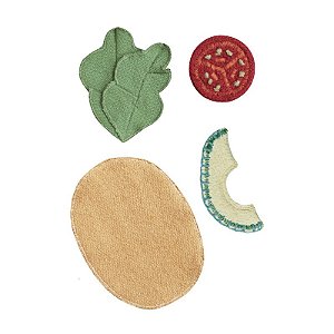 Kit Lorena Canals Veggies Taco 22 x 22 cm