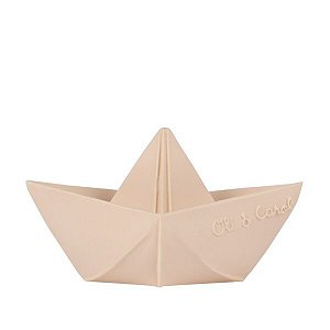 MORDEDOR INFANTIL BARQUINHO ORIGAMI NUDE