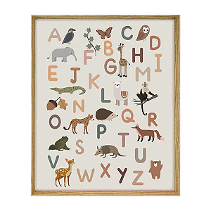 QUADRO ABC FLORESTA COM FUNDO-EN