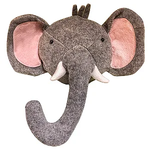 CABEÇA DECORATIVA ELEFANTE-EN