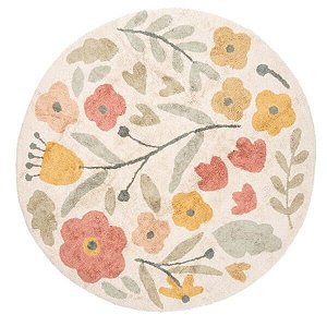Tapete Lavavel Flores  160cm