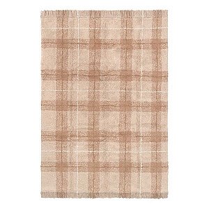 Tapete lavável Tartan Rose S 90 x 120 cm - LORENA CANALS