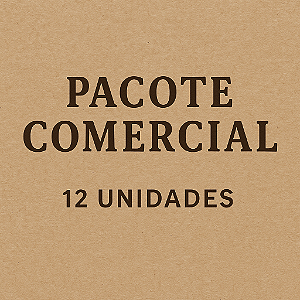 Pacote Comercial  12 Unidades 320gr