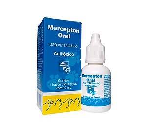 Mercepton Oral 20ml - Antitóxico Pet Bravet