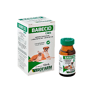 Babecid Cães Antiprotozoário Biofarm 10 mL